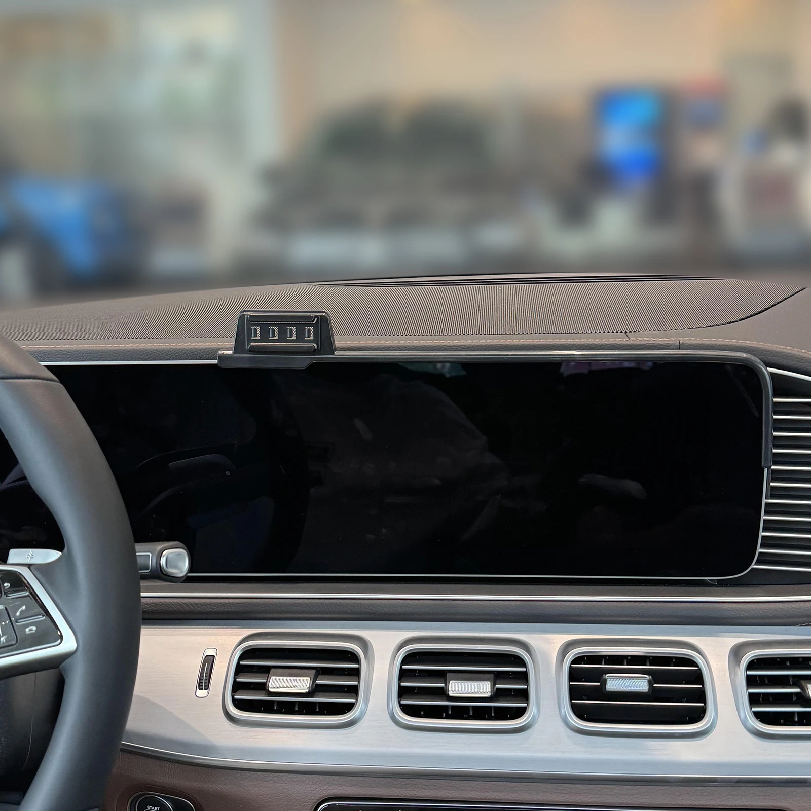 Phone Holder Screen Fixed Navigation Bracket Base Wireless Charging Accessories for Mercedes-Benz V-Class