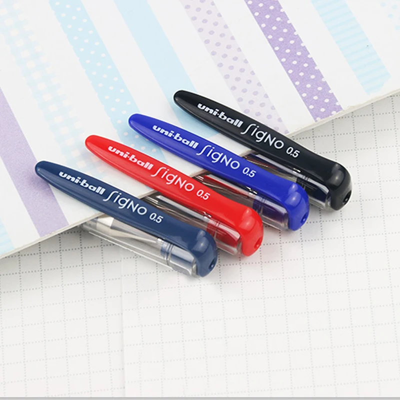 Uni Ball Signo Dx Um-100 Gel Tinta Pena Mm Pcs Set Uni
