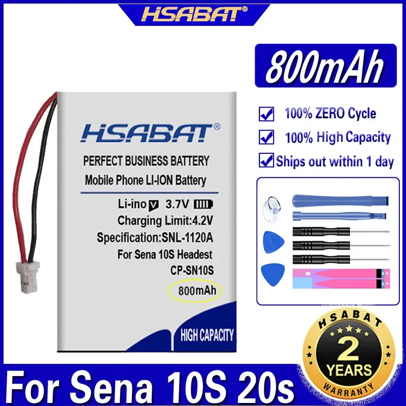 Battery For Octelect Sena 50S 30K SMH-5 SMH10 / SMART HJC 10B / 10S 20S S10 S20 20S EVO Wireless Headset