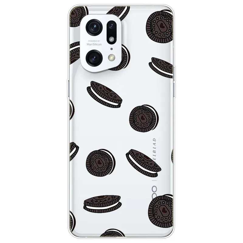 Transparent Soft TPU Silicone Phone Case with Clear Bumper - Lovely Design