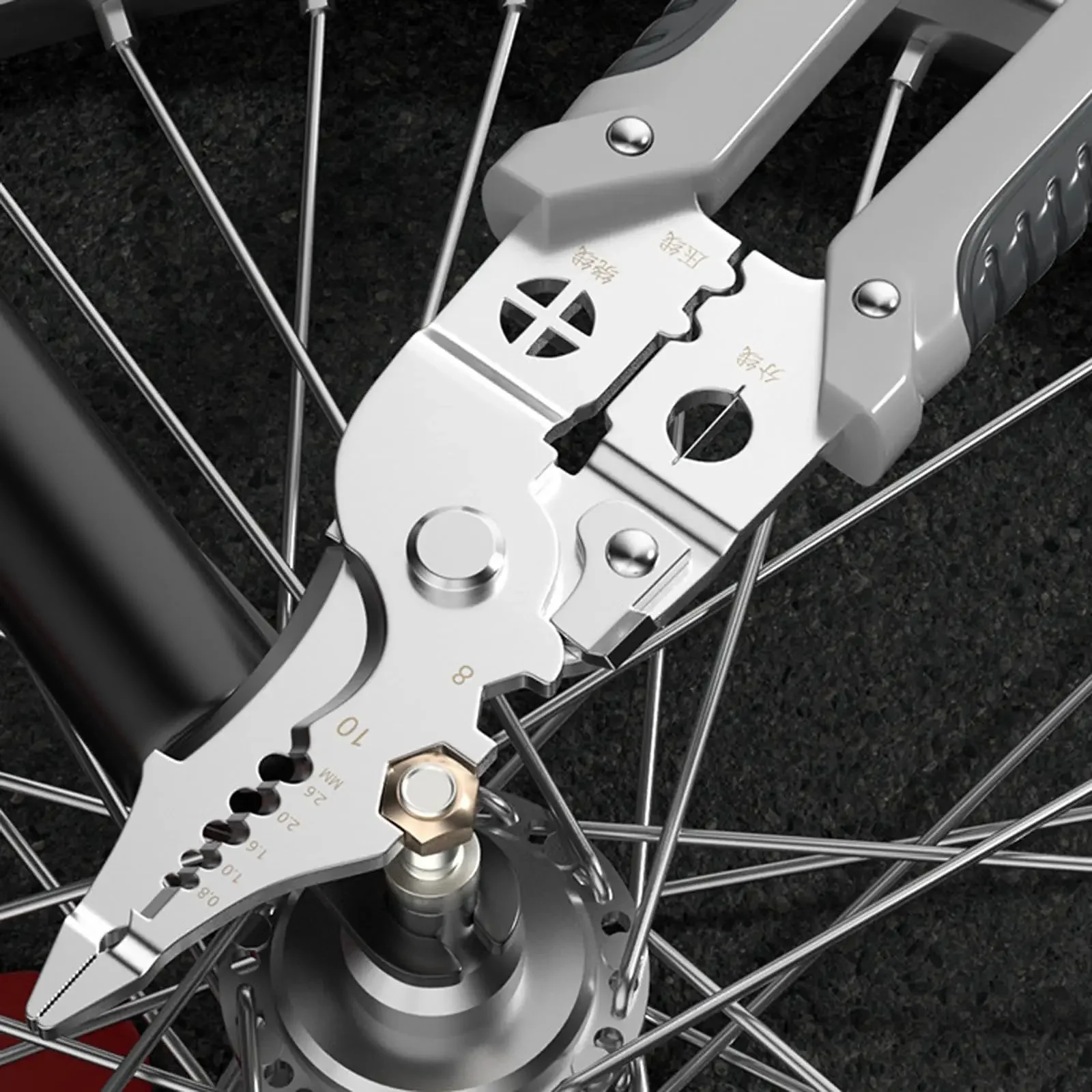 New Multi-Function Electrician's Wire Stripper: All-in-One Utility Cutter for Splitting, Stripping, and Crimping Wires