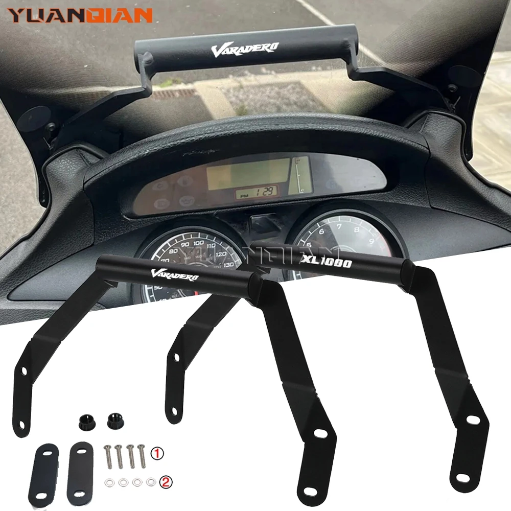 

Motorcycle Accessories Fit For HONDA Varadero XL1000V XL 1000V 2003-2011 Mobile Phone GPS Navigation Bracket Mounting Bracket