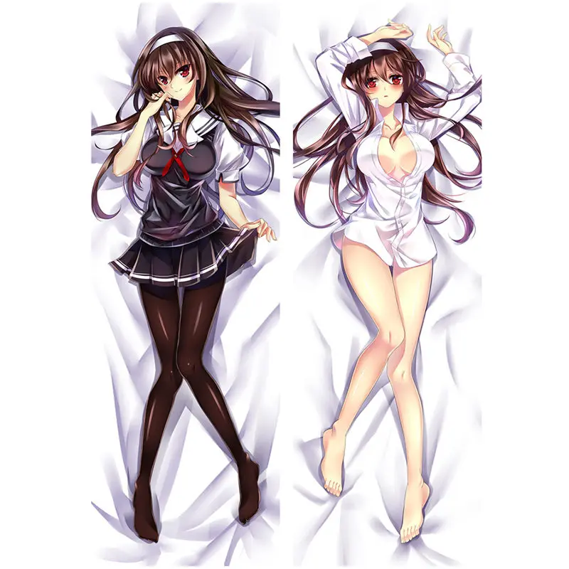 

180cm Anime Saenai Heroine No Sodate-kata Pillow Cover Dakimakura Case 50c150cm 3D Double-sided Bedding Hugging Body Pillowcase