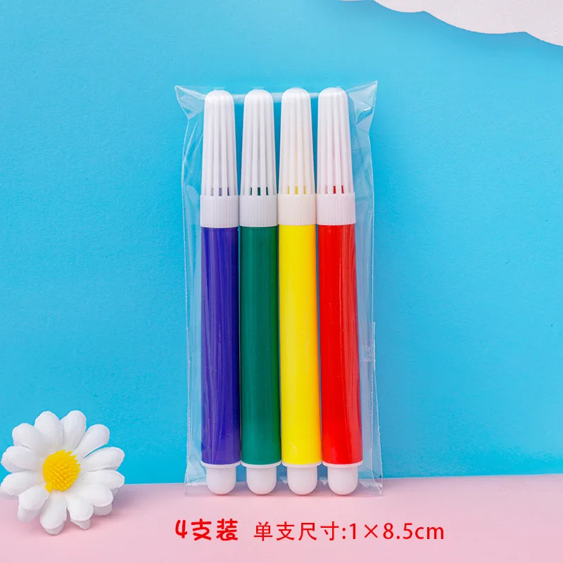 Watercolor pen set 4/6/8/12Pcs/Set Colorful Pen Art Marker Drawing Set Colors Children Watercolor Pen Safe Non-toxic Graffiti Friendly Kids Gifts