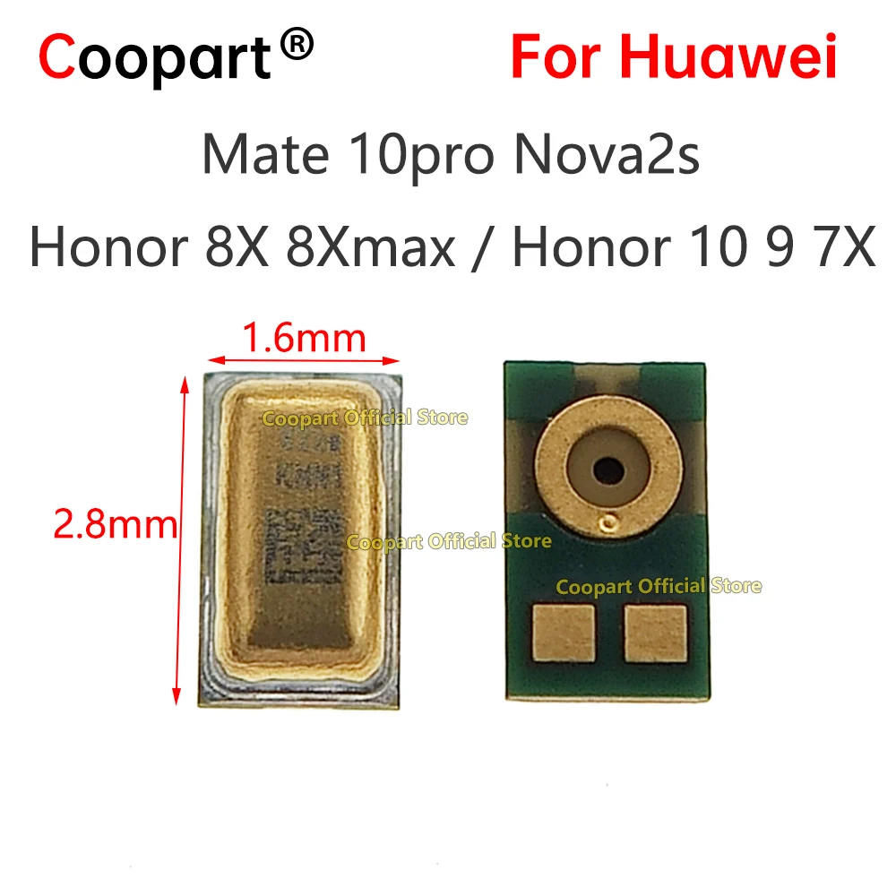 

5-100Pcs New Original Inner MIC Receiver Microphone Speaker For Huawei Mate10pro Nova2s For Honor 8X 8Xmax 10 9 7X