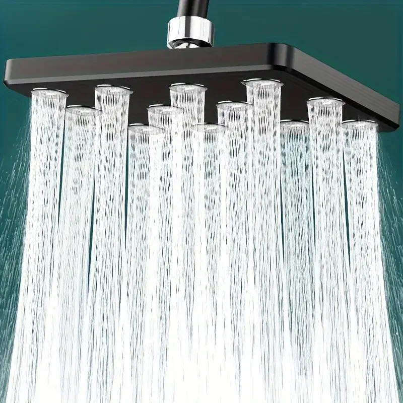 Luxurious 10-Inch Large Pressurized Overhead Shower Head