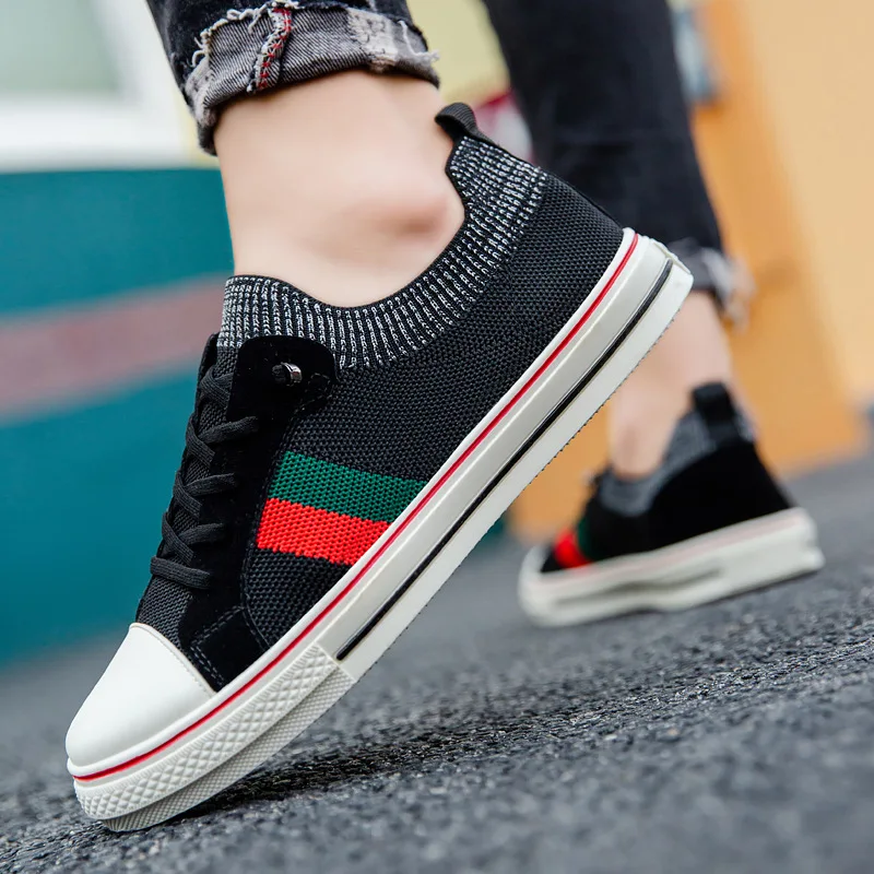 Canvas Shoes Basic Shoes 2019 Men Vulcanized Sneakers Man Mesh