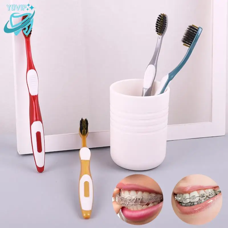 

U-shaped Orthodontic Toothbrushes Dental Tooth Brush Soft Bristle Toothbrush For Oral Health Hygiene Care Cleaning Tooth Brush