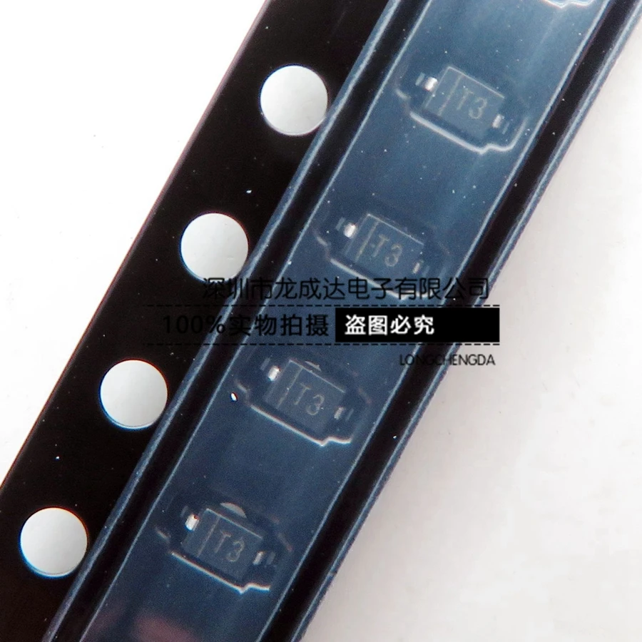 20 Pz Originale Nuovo Bav21Ws Bav21Ws-7-F Serigrafia T3 Sod323 (0805) Diodo