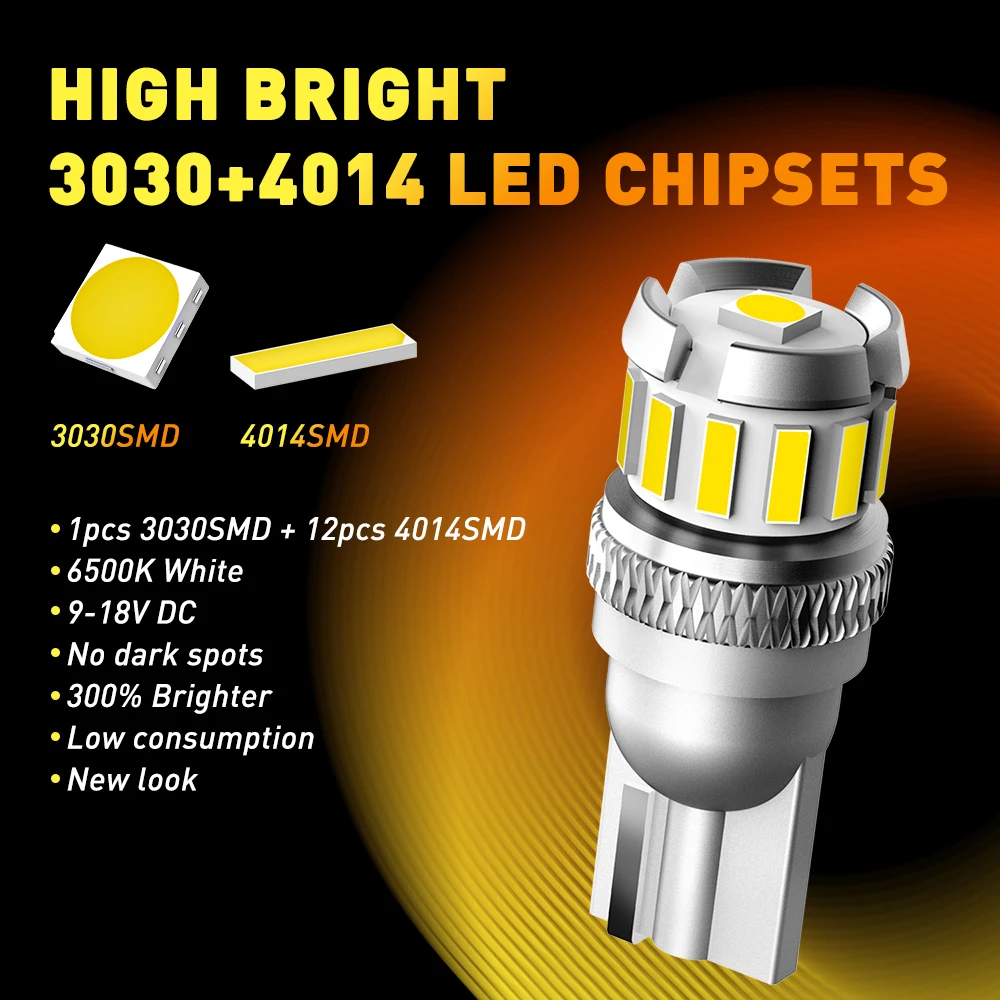 LED Canbus WY5W , 6500K ȭƮ  ׸ Ʈ ȣ , ƿ A4 ٰ ĻƮ BMW, 2x T10 W5W