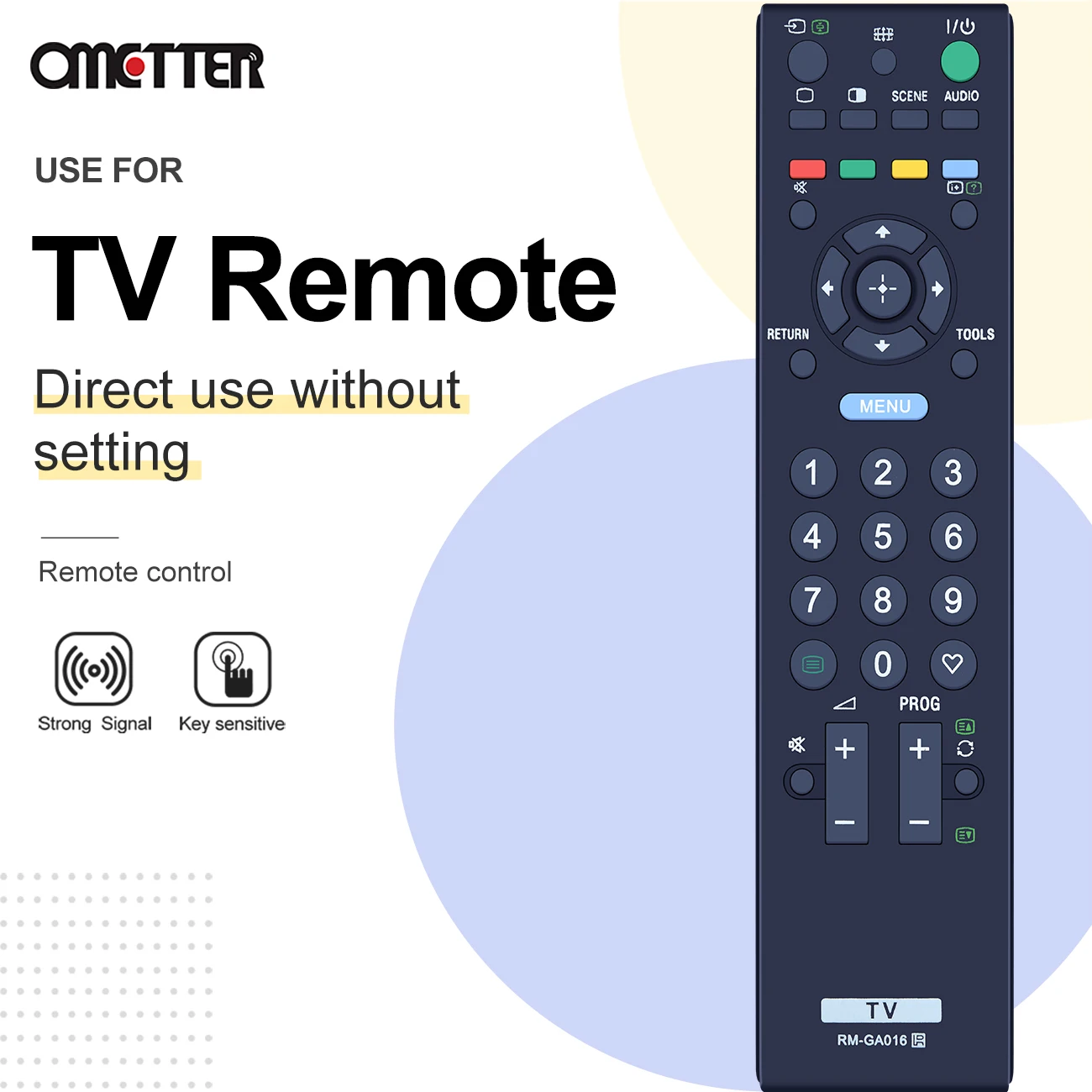 Activité-Télécommande de remplacement Smart TV pour Sony RM-ED017--Oh