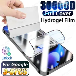 Premium Hydrogel Screen Protector Film - Full Coverage, Soft, and Durable (3 - 5 Pack) - 3PCS