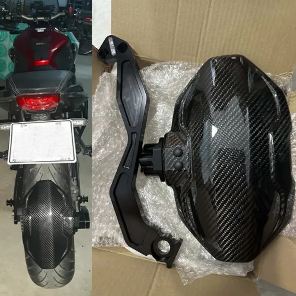 

Motorcycle Carbon Fiber Rear Fender for Honda CBR650R CB650R Mudguard Wheel Splash Mud Guard Fairing CBR 650 R CB 650R 2019 2020