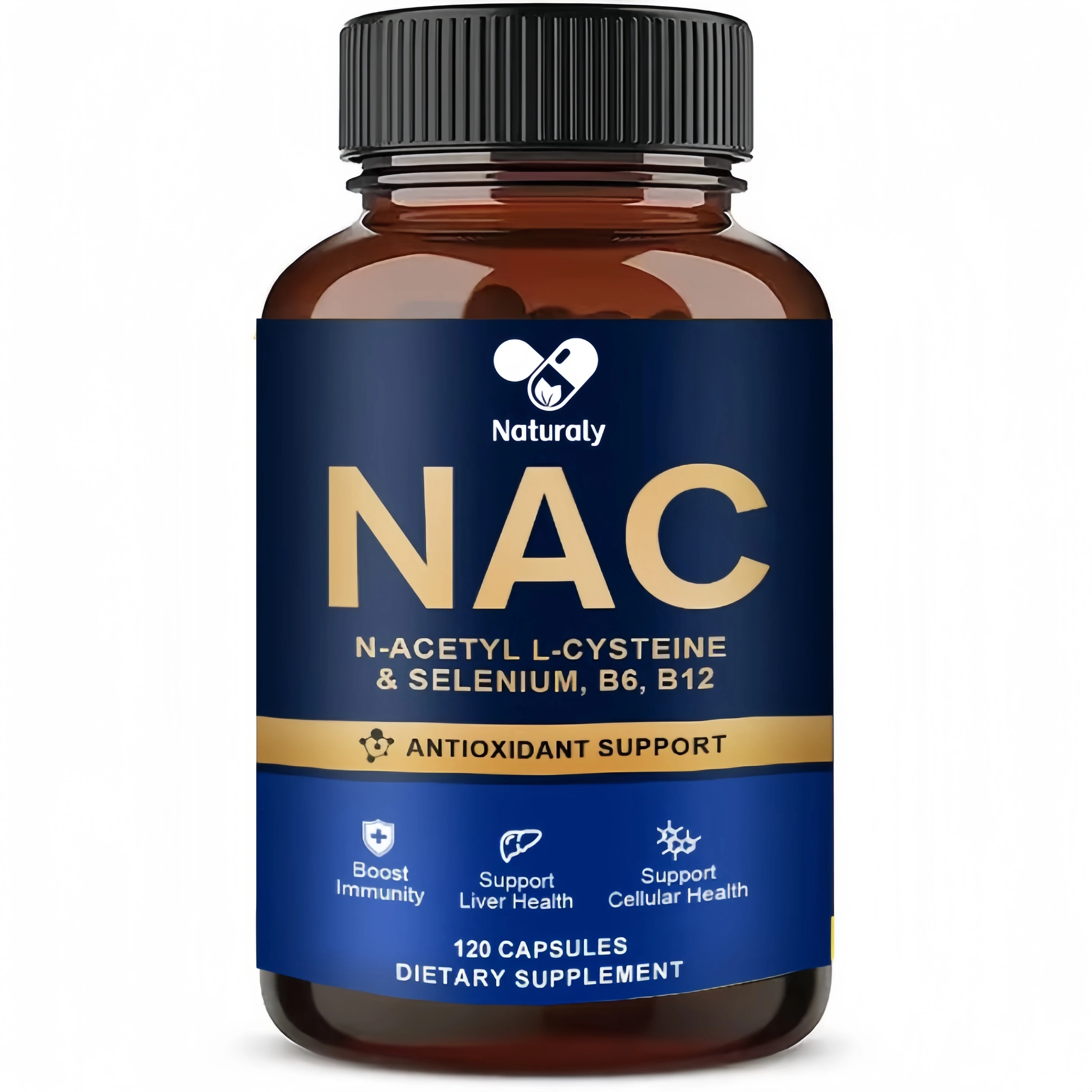 NAC Supplement L-Glutathione Intracellular Antioxidant Complex-Promotes Cleansing Detoxification & Repair Reduces Liposome nac supplement