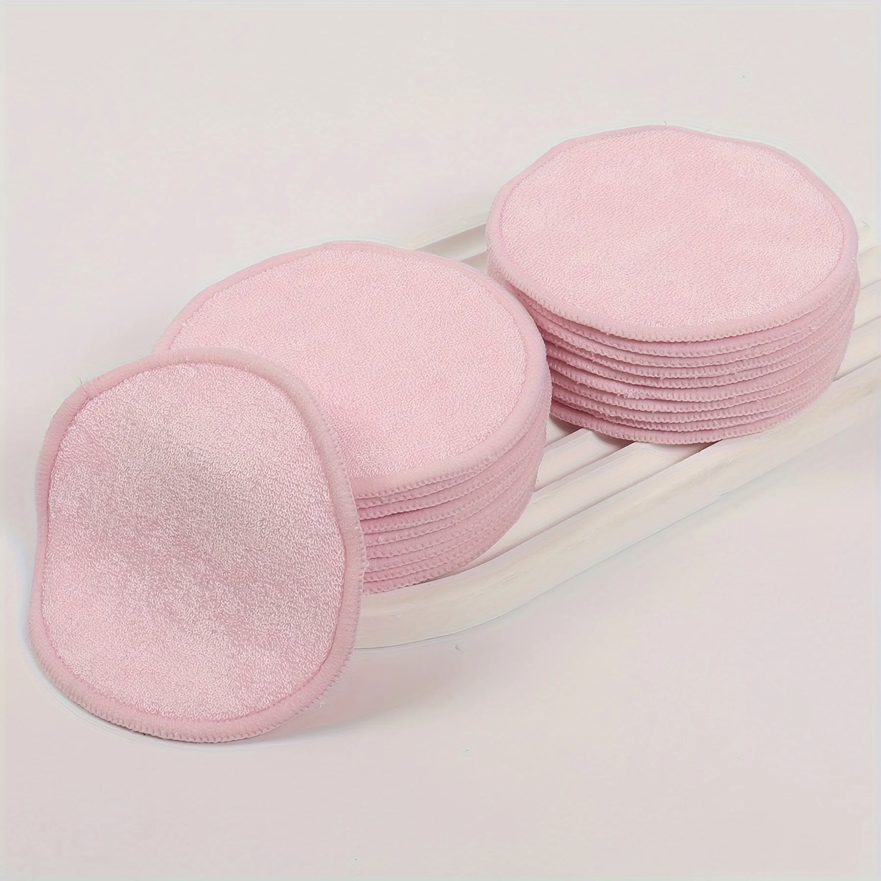10 Reusable Makeup Remover Pads, A Gentle Facial Cleansing Sponge Suitable for All Skin Types, Odorless, Beauty Tool