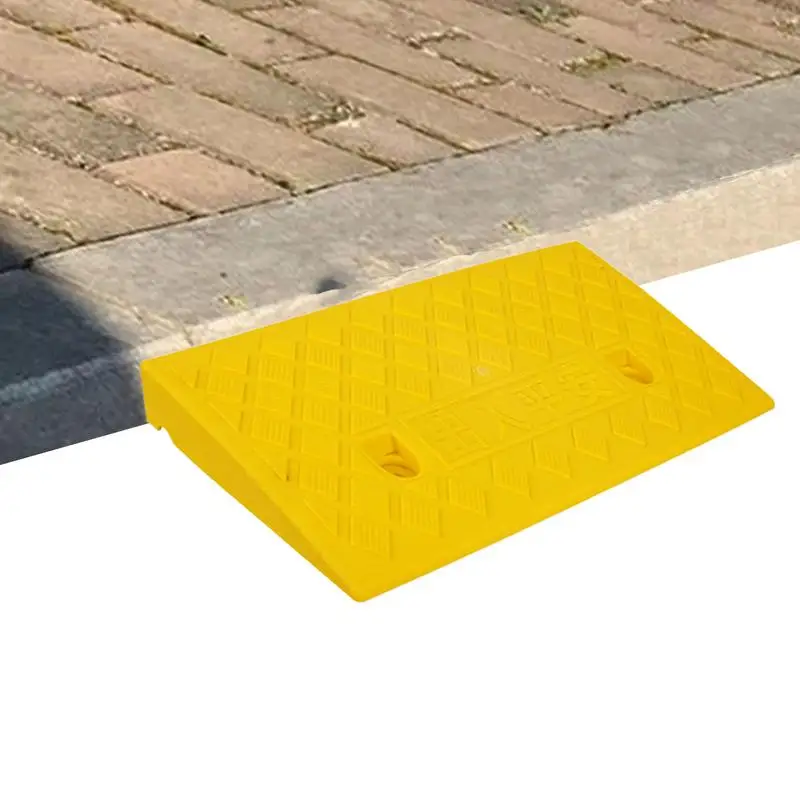 Vehicle Ramps Step Mat Heavy Duty Home Threshold For Driveway Garage Ramp Non Slip Flooring Ramp Versatile For Scooters