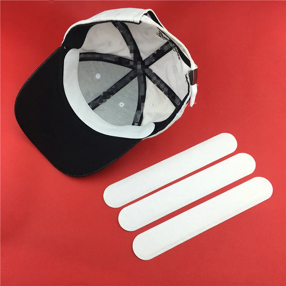 

Sweat-absorbent Hat Accessories Shirt Collar Stickers Anti-dirty Pad Sweat Absorbent Sticker Cotton Pads Disposable Cap Pad