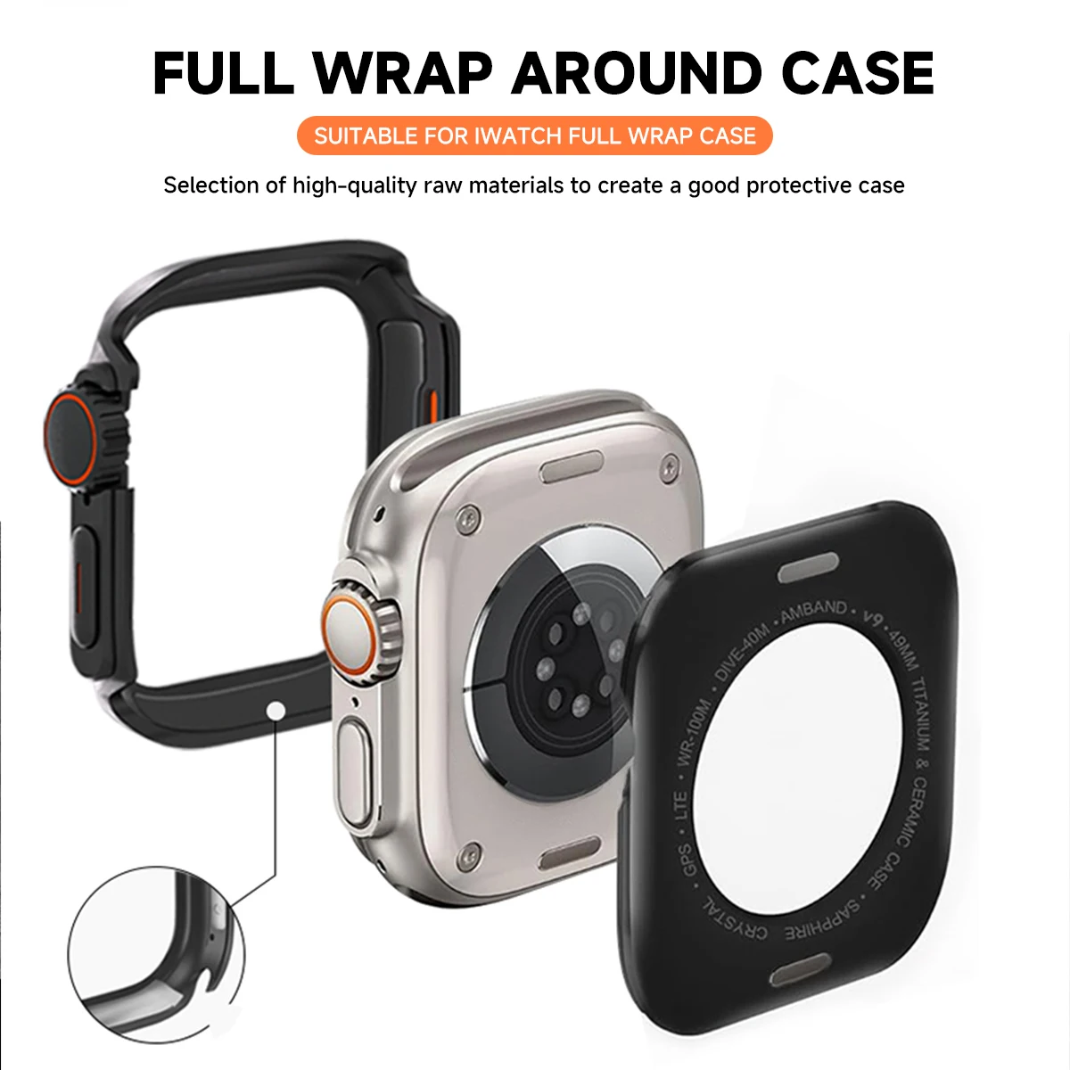 Premium Metal Protective Watch Case
