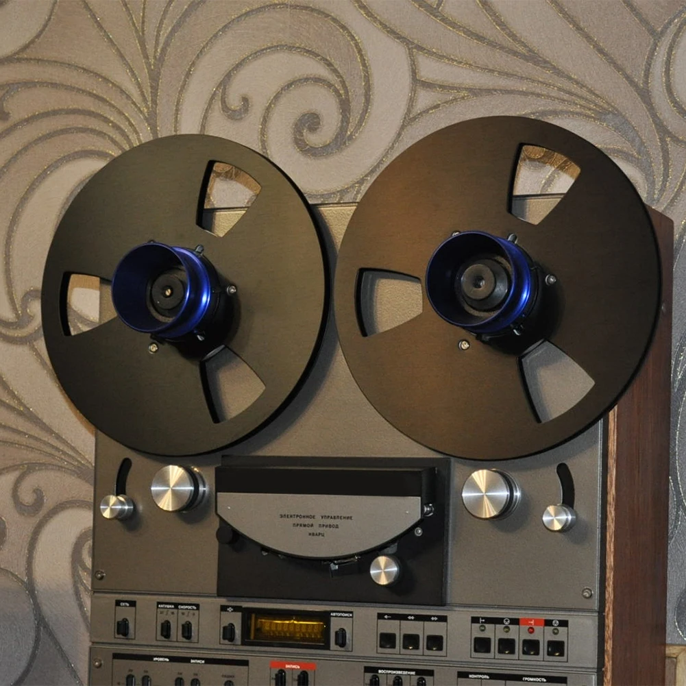 Recording Tape Reel Aluminum Alloy Open Disc Audio Recorder Empty