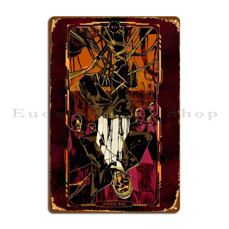 

Hangman Metal Sign Classic Printing Rusty Retro Cinema Tin Sign Poster
