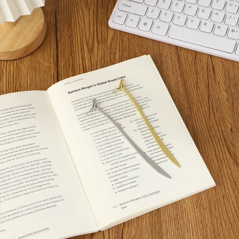 Metal Animal Bookmark Book Clip Page Holder Reading Assistant School Office Supplies