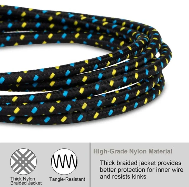 Nylon Braided USB Cable 4