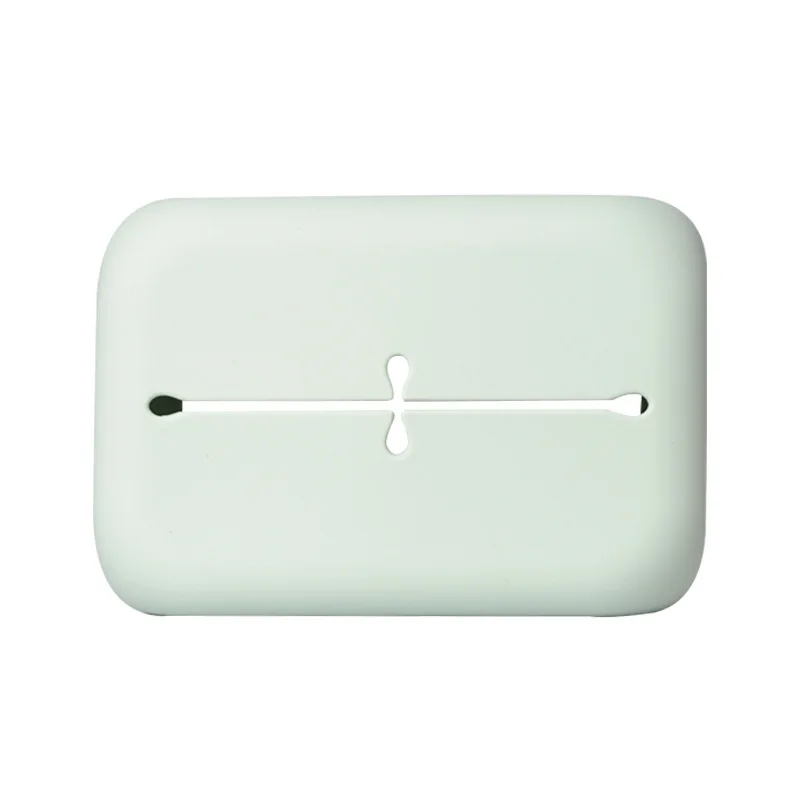 Silicone Tissue Box Kitchen Bathroom Home Office Storage Boxes Desktop Napkin Holder Dispenser Case 5
