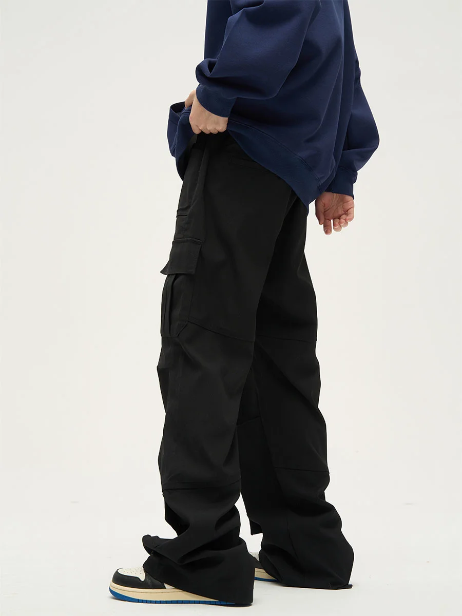 style, senior sense, American cargo pants, men's ins, China-Chic casual high street trousers, lovers' pants calca men