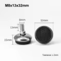 M8x13x32mm
