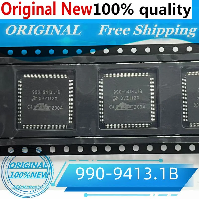 

2pcs/lot 990-9413.1b 990-9413 990 9413 1b Qfp128 Car Abs Pump Computer Board Ic Chip Car Radio Chip For C-class Ic Chipset Origi