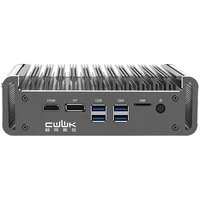 New J4125 Soft route i226/2.5G NIC Dual memory card slot Mini-host /iKuai/NAS/PVE/ESXI Energy-saving computer without fan 2