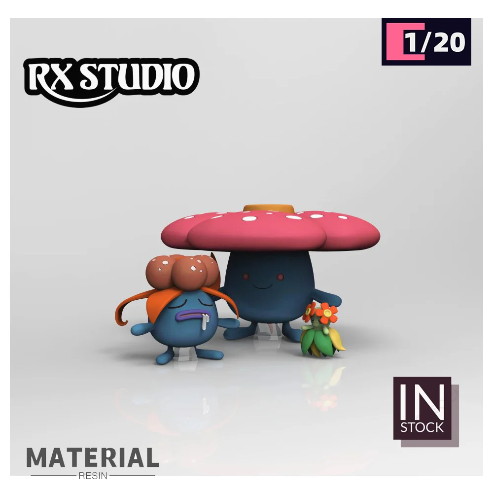 Фото [В наличии] масштаб 1/20, фигурка мира [RX Studio] - Gloom & vilefeather & Bellossom, Коллекционные Подарочные игрушки №2