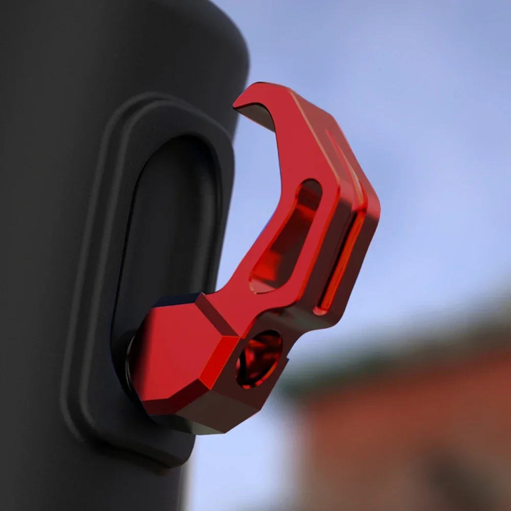 CNC Aluminum Motorcycle Helmet Hook Holder Cargo Hook Luggage Bag Hanger Helmet Claw Motorbike Accessories Universal, motorcycle helmet holder