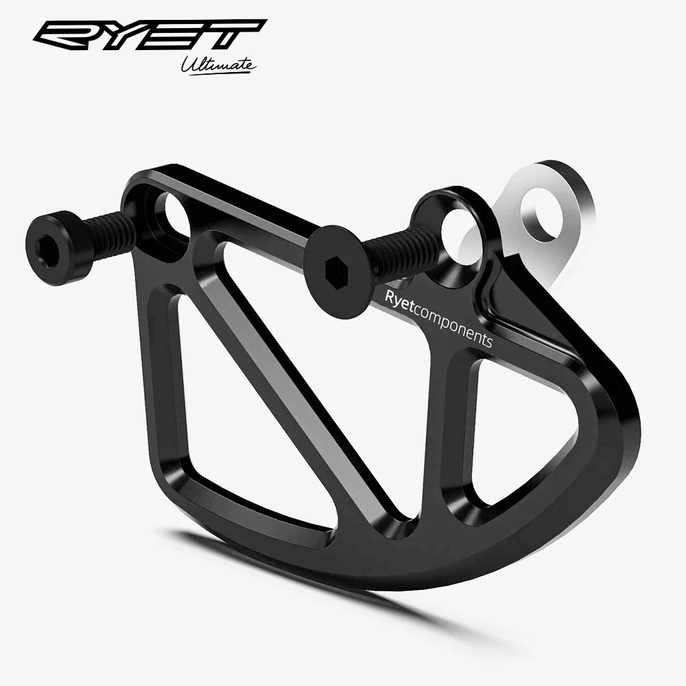 RYET 알루미늄 MTB 체인 가이드 28-32T 34-36T 체인 안정기 체인링 프로텍터 내구성이 뛰어난 경량 산악 자전거 사이클링 부품
