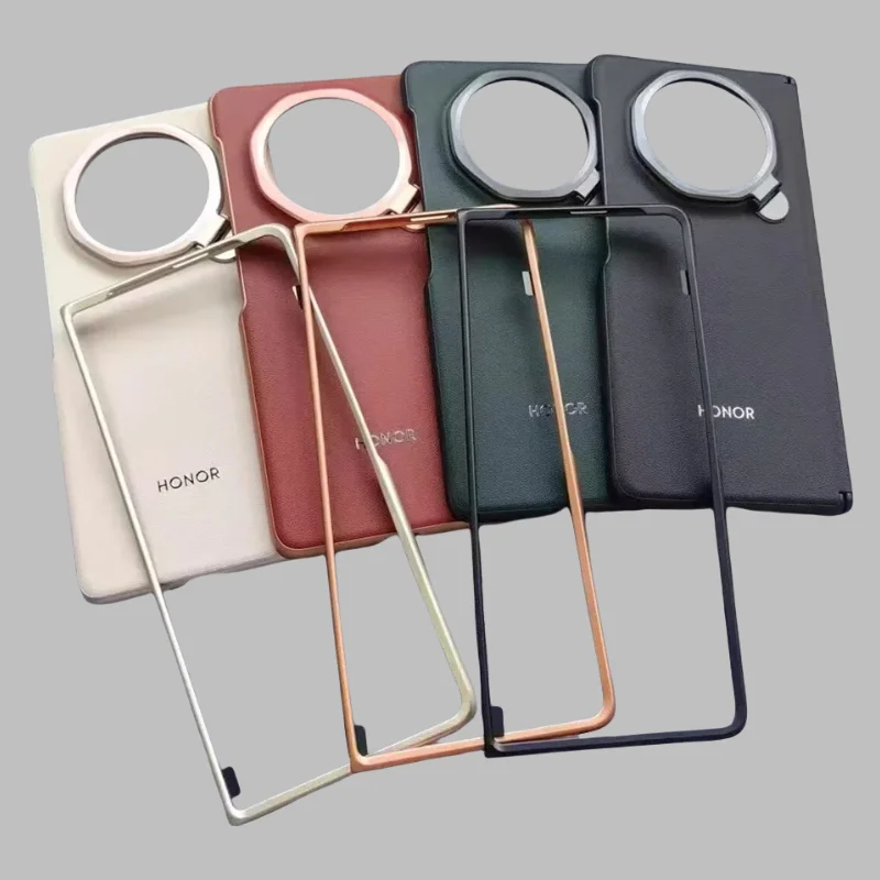 Leather Phone Cover with Kickstand for Enhanced Protection and Style