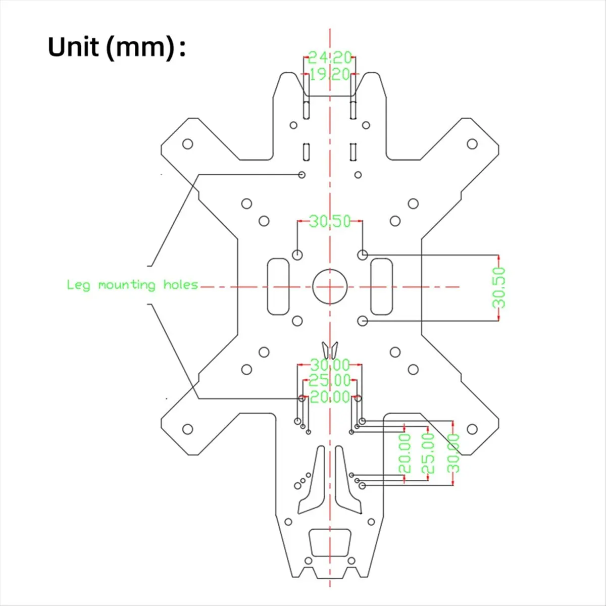 Cadre drone FPV 580mm en fibre de carbone, design aérodynamique pour course et freestyle