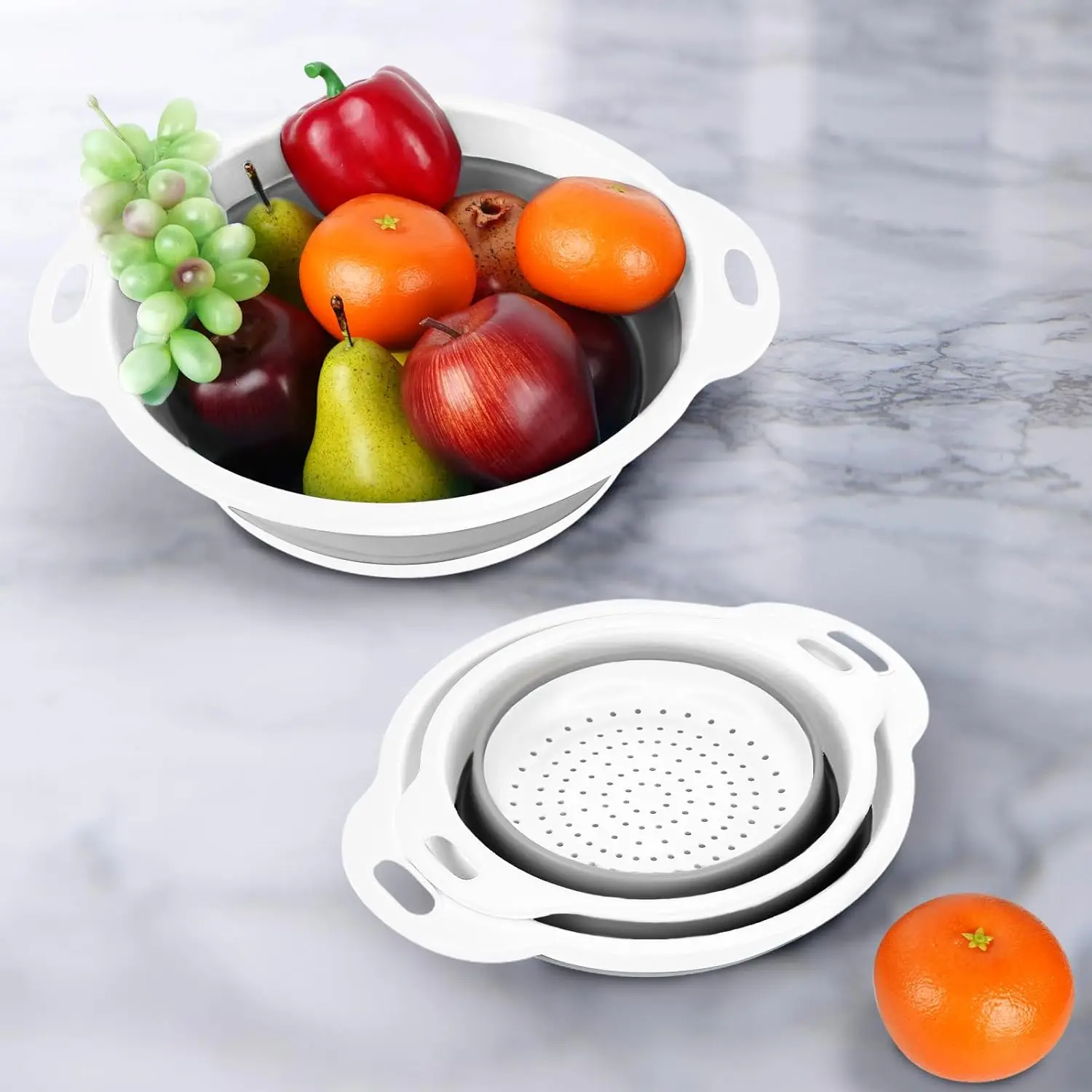 Collapsible Colander Set 3