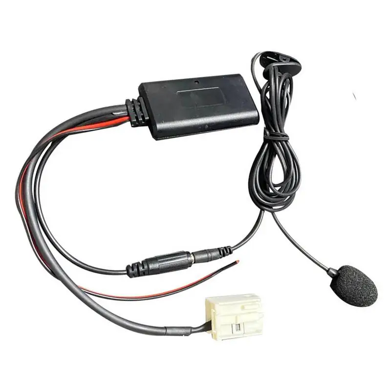 Modulo Aux Stereo Per Autoradio Fm Adattatore Musicale Wireless Per Auto A 12 Pin Cavo Ricevitore Ausiliario Per Peugeot 307 408 508 Forcitroen Sega