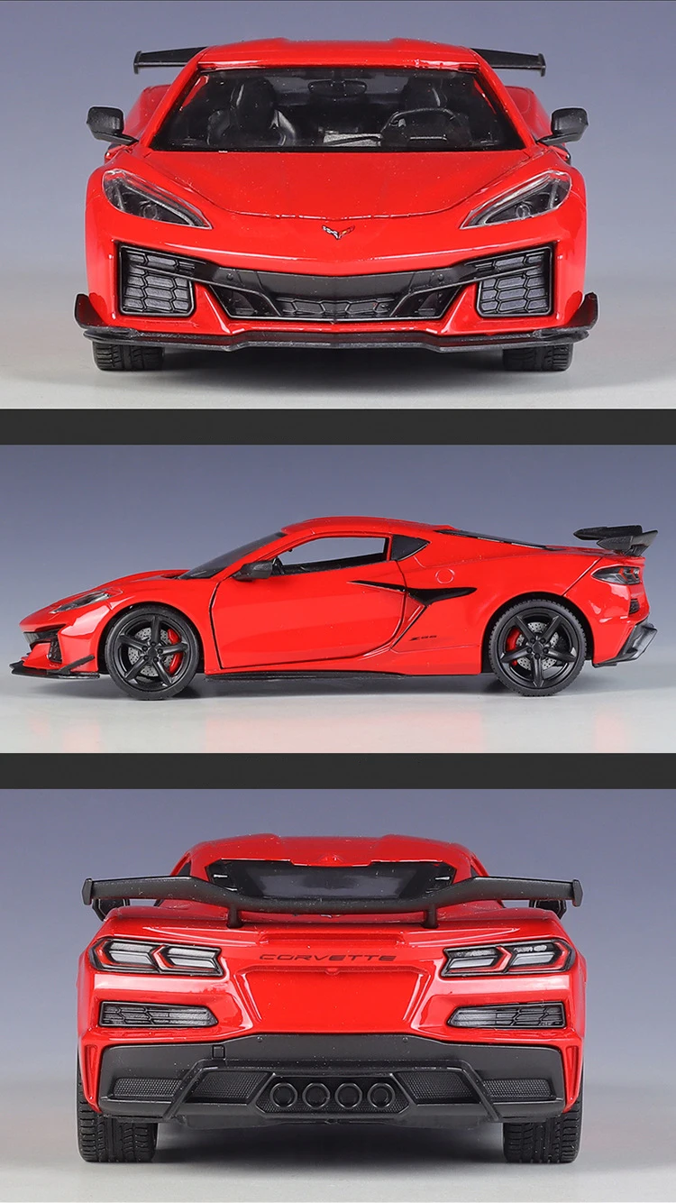 Chevrolet Z06 2023 1:24 Ölçekli Model Araba