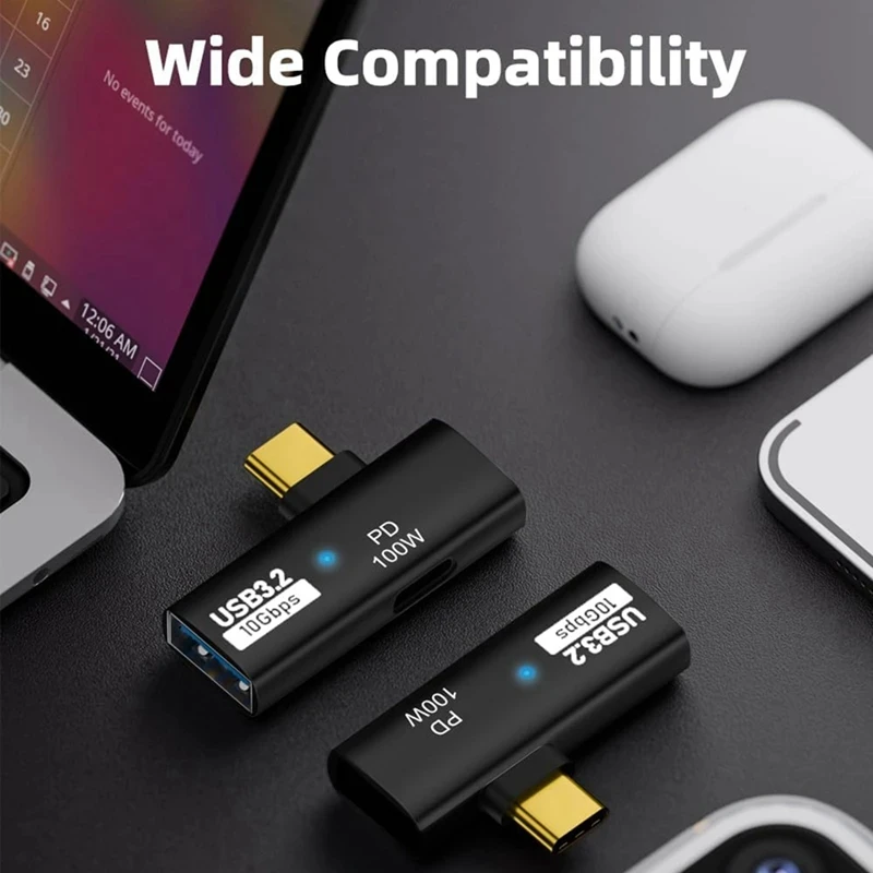Universal USB-C OTG Cable Adapter - 10Gbps Speed & 100W Fast Charging