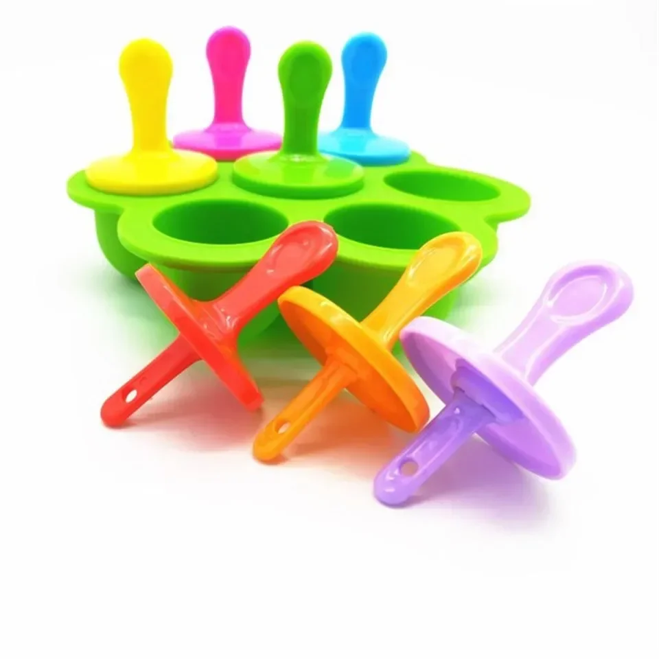 Freezer Jelly Pudding Ice Cream Mold Making Mould Multiple Fruit Ice Cream Silicone Chocolate Molds With Popsicle Sticks