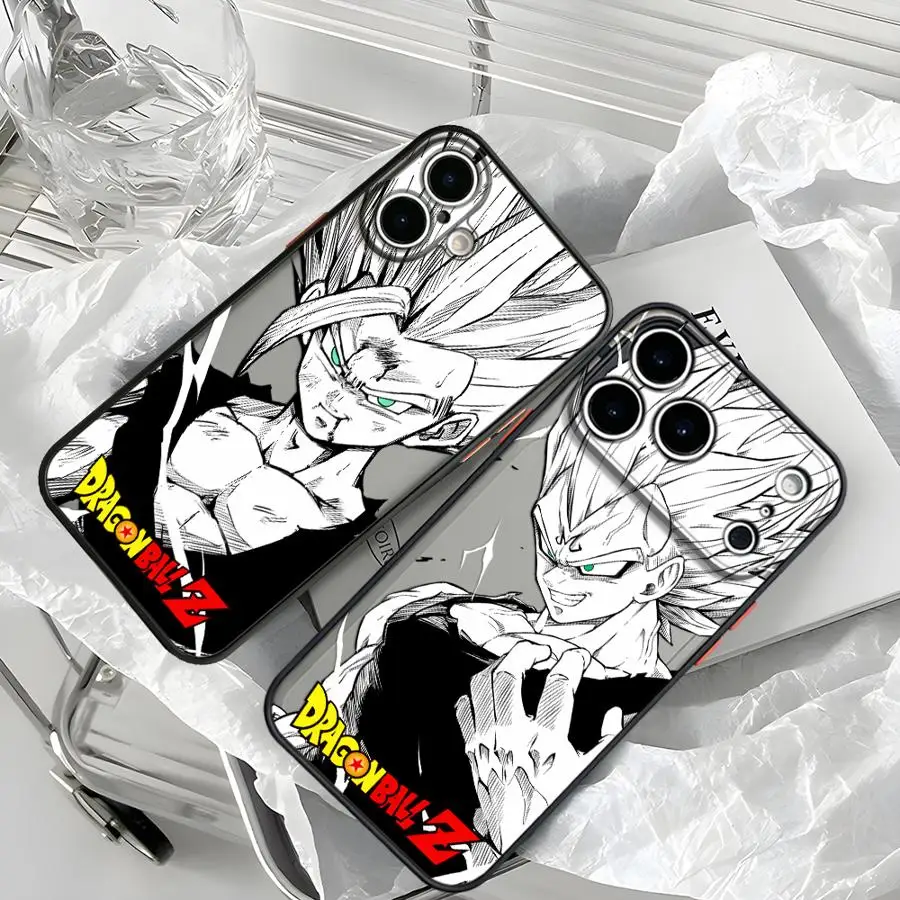 Dragon Gohan and Vegeta Illustrated Phone Cover Case