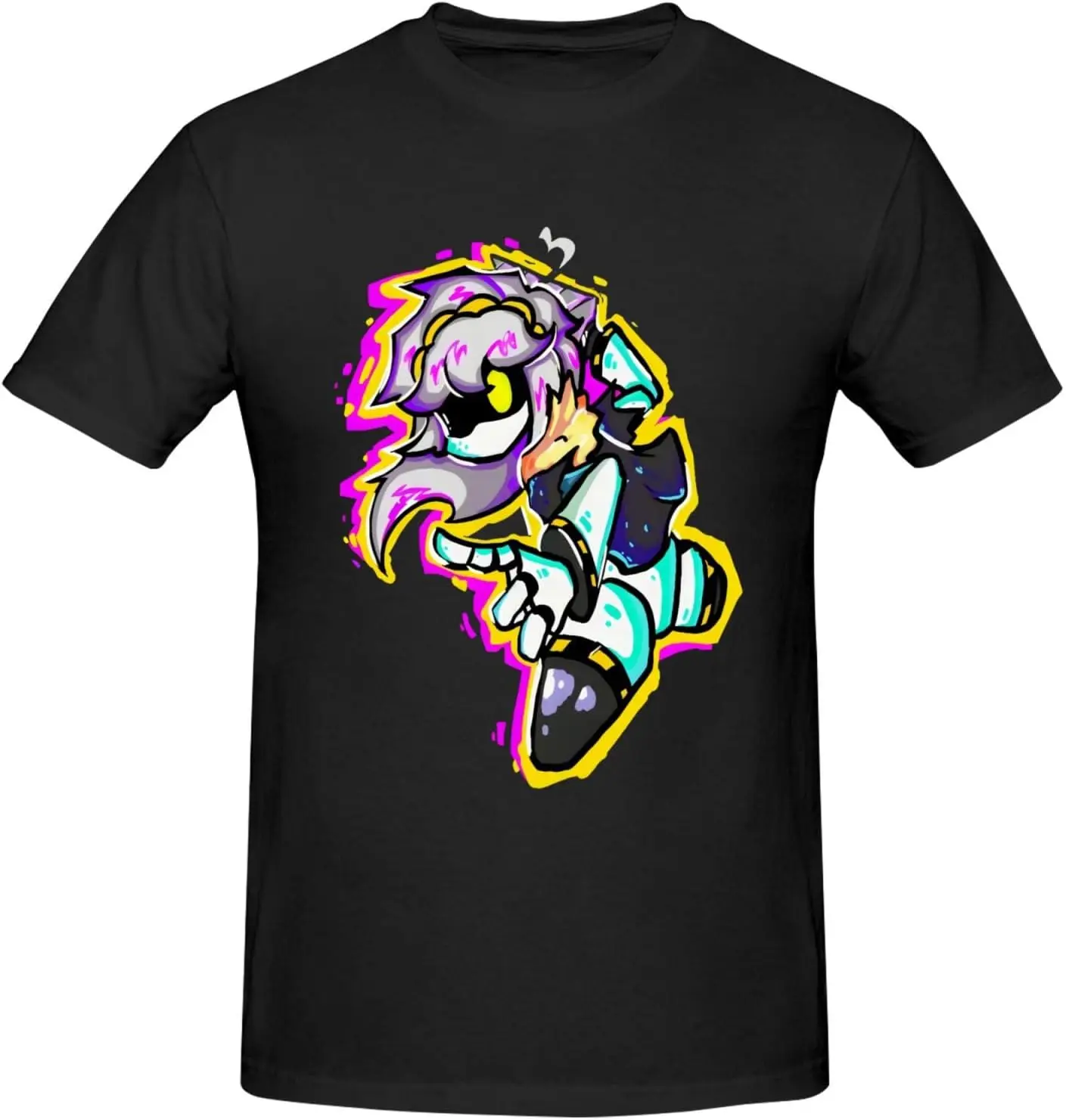 

Murder Drones Men Womennovelty Tshirts Cartoon Topsblack