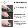 CONTIGO Nail Tips Glue Gel UV LED Glue for False Nails Gellac 7.5ml Manicure Hybrid Gel Nail Polish Multifunction Strong Enamel 3