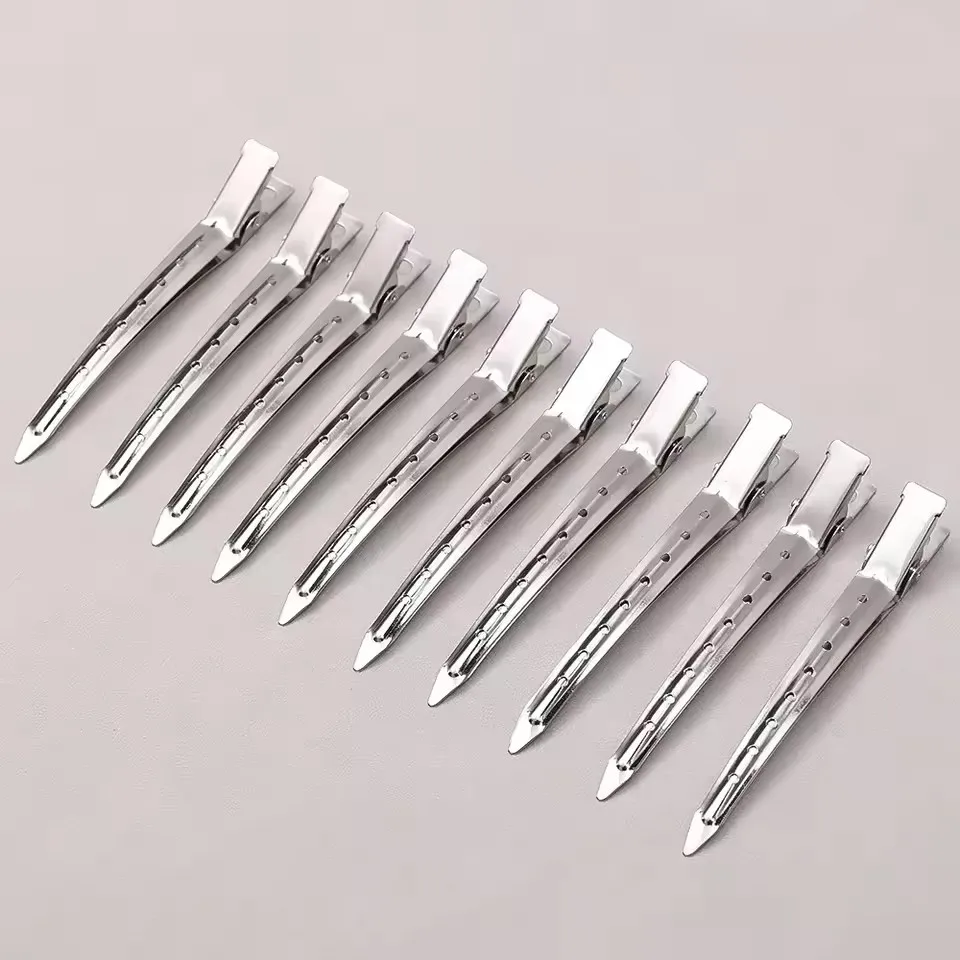 Enhance Your Style: Premium Metal Hairdressing Clips for Effortless Sectioning and Styling