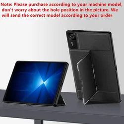 Durable Protective Gaming Tablet Back Case - Sleek Design for LEGION Y700 2025 4th (Black)