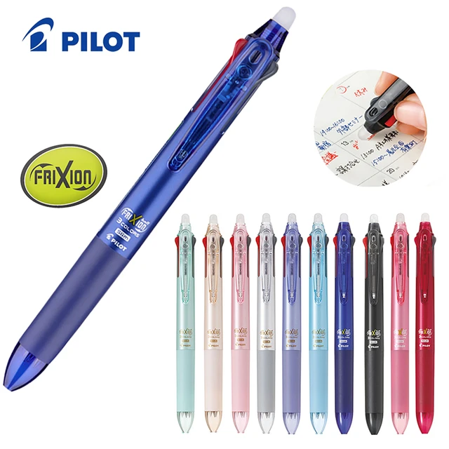 Pilot FriXion Ball Clicker Erasable Fine Point Pens 8/Pkg Assorted Colors