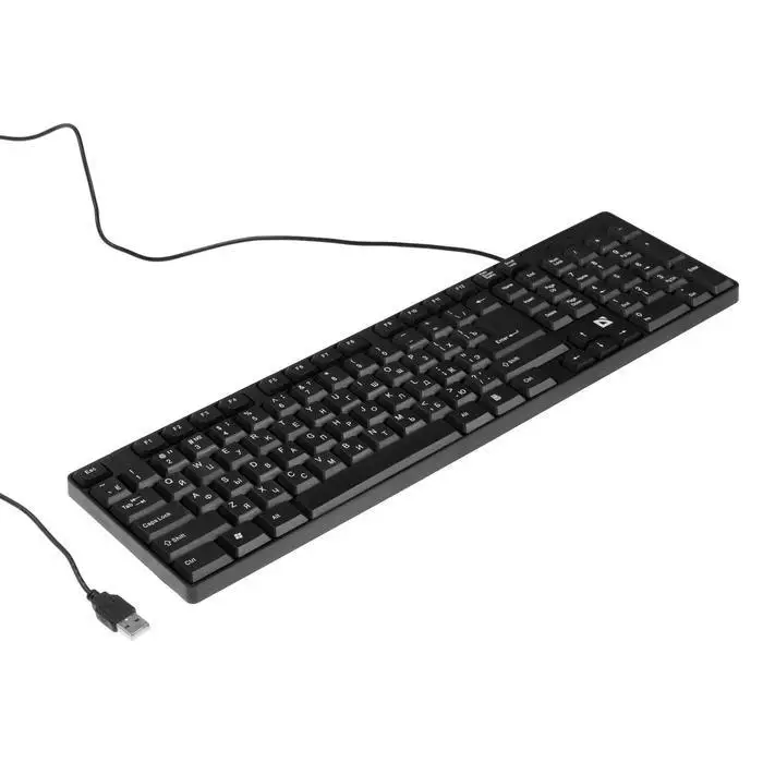 Keyboard defender accent sb 720 Ru, Wired, membrane, 102 keys, USB