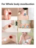 Electric Portable Moxa Box Smokeless Therapy Device Intelligent Moxibustion Sticks Massage Box Warm Tool for Neck Back Body Use 5