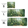 Greenhouse Garden Large extended gaming mousepad, non-slip rubber base precision edge, washable rectangular table mat, suitable 6